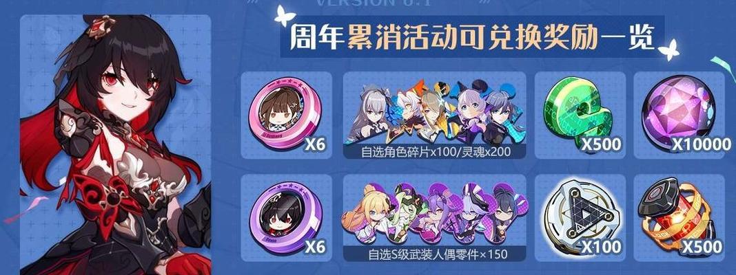 崩坏3姬子生日2023活动奖励一览（领略姬子的魅力，赢取珍贵奖励）