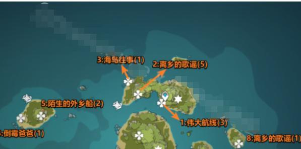 原神烈火踏歌行（找遍全大陆，海螺我先定！——烈火踏歌行中所有海螺位置详解）