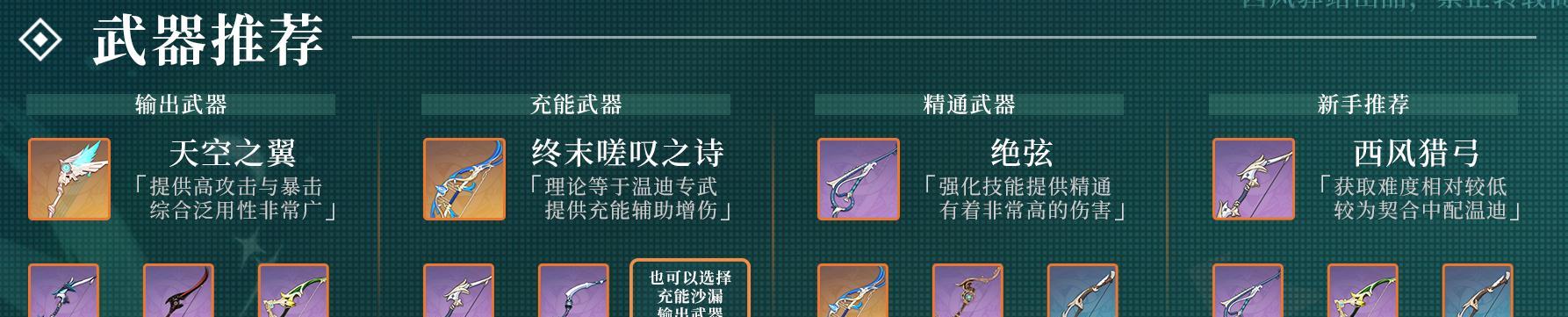 《天空之翼》（凌空而起的射手利器，一触即发的毁灭力量）