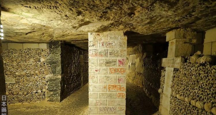 探秘最强蜗牛巴黎地下墓穴的展示物品（深入了解巴黎地下墓穴中令人惊叹的藏品，游历历史的长河）
