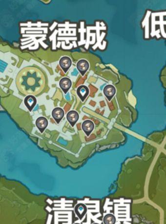 《原神》飘浮灵素材收集路线分享！（完美获取灵魂芯片的1个！）