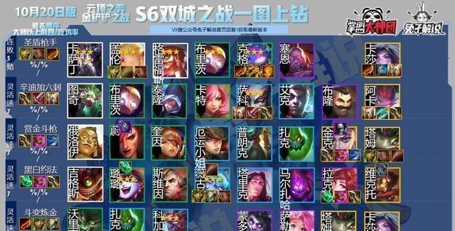 云顶之弈S7四费卡技能大揭秘！（掌握这些技能，四费卡也能打遍天下！）