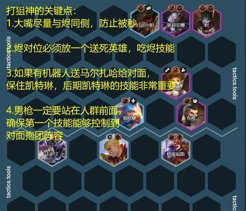 《云顶之弈》攻无不克！打造强袭炮手羁绊阵容（一步步教你如何稳操胜券）
