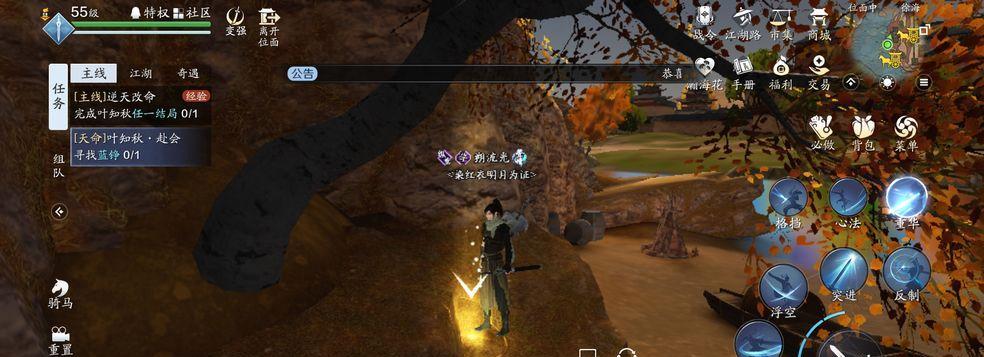 以武林外传手游深呼吸称号获得攻略（跳跃高手必备）