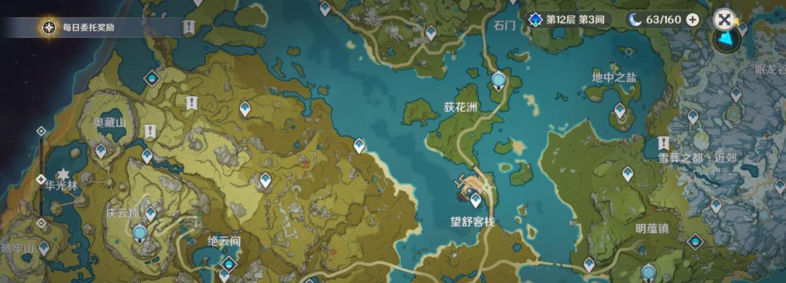 原神须弥地灵龛位置分布图：让你一览无余！