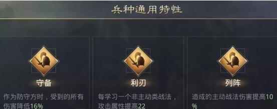 全面战争三国北海之怒（详解势力兵种属性）
