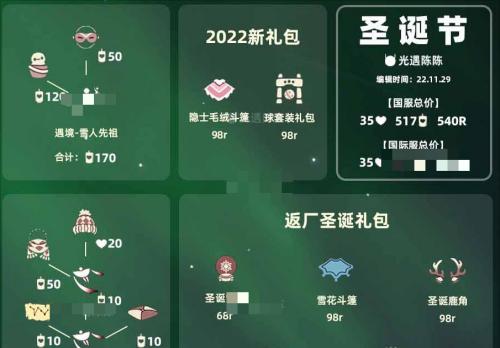 光遇雪人先祖兑换图，开启绚丽冒险之旅（探索雪人先祖的智慧）
