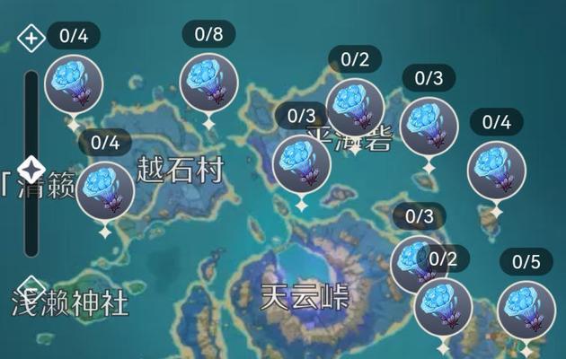 原神星螺分布图一览（原神星螺采集分布）