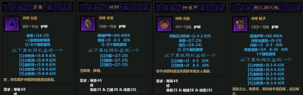 《魔界塔手套图鉴大全——传奇手套属性一览》（探索游戏世界中最强大的手套装备）