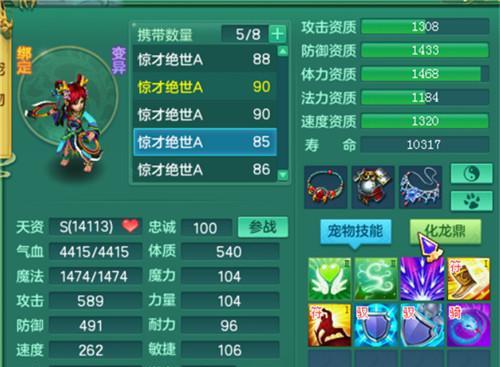 《神武》攻宠技能有哪些？如何有效搭配攻宠技能组合？