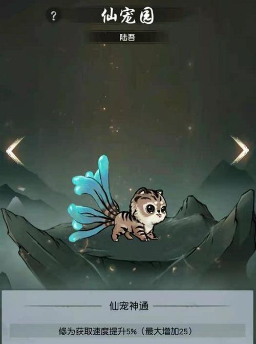 御剑青云传中灵宠进阶丹如何获取？这些丹药的作用是什么？