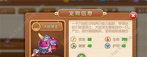 地下城手游团本中哪个宠物更值得选择？它们的特性是什么？