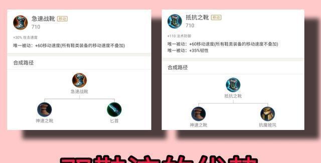 王者荣耀中鞋子提供的移速是多少？
