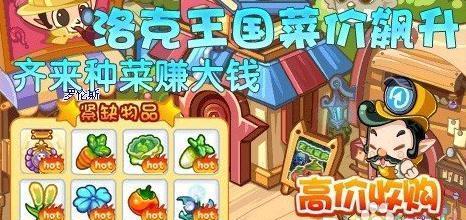 洛克王国定时种菜功能如何使用？