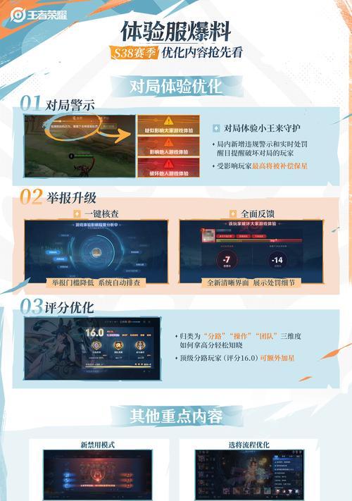体验服在王者荣耀中有何优势？玩家能得到什么好处？