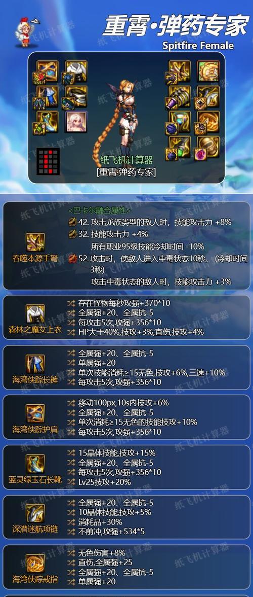 加十为什么是蓝色dnf？加十的装备有什么特别之处？