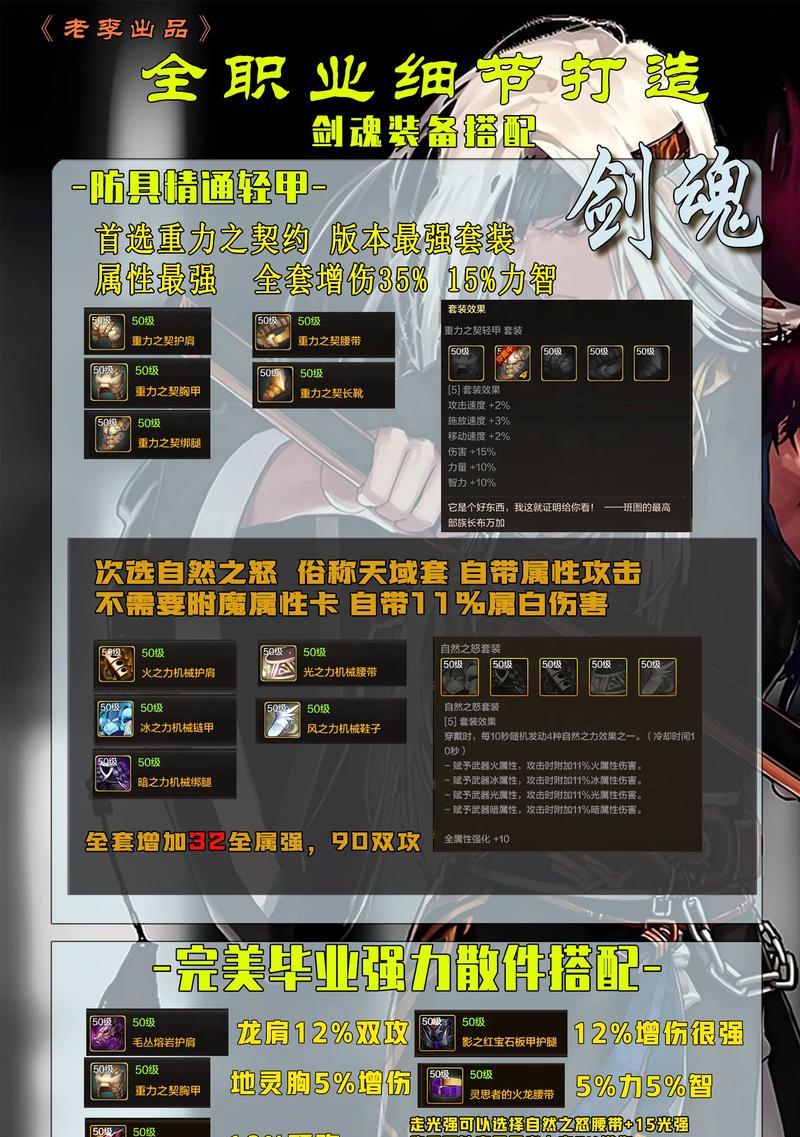 地下城中黄白爆装备如何搭配？搭配原则是什么？