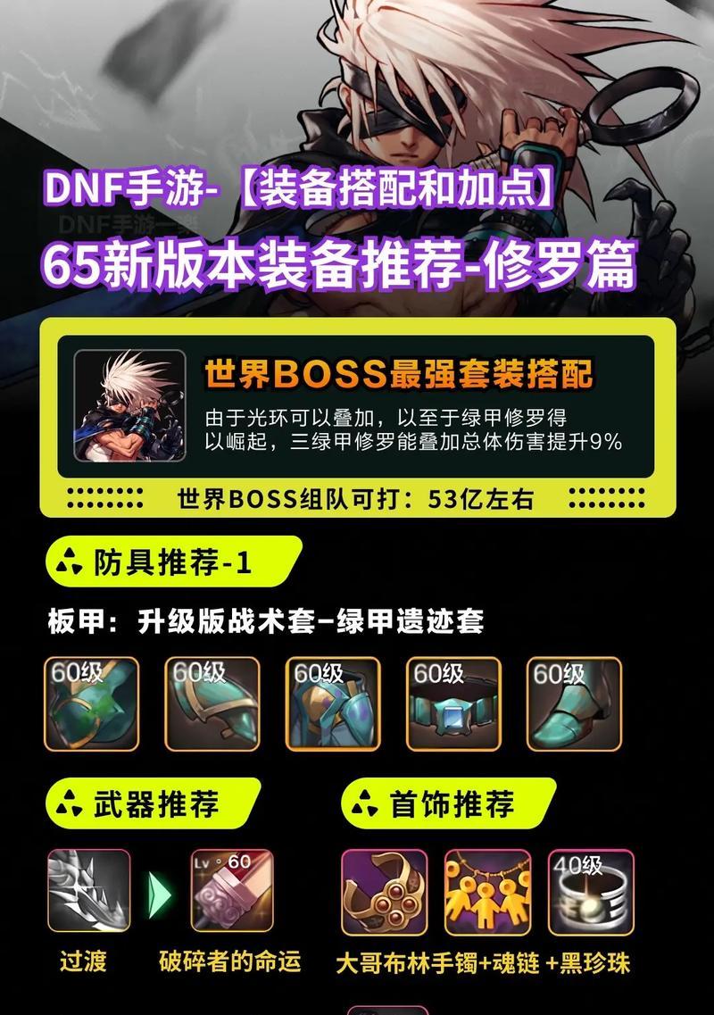 地下城中黄白爆装备如何搭配？搭配原则是什么？