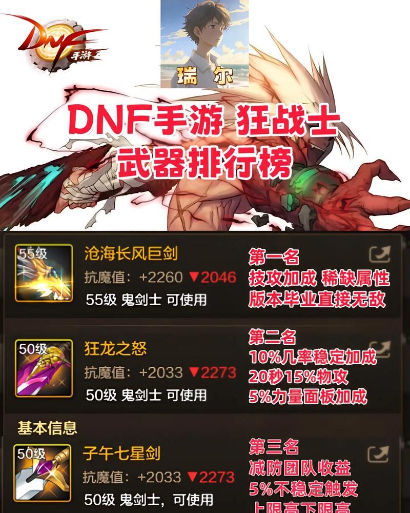 dnf中最强武器是什么？如何获得？